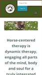 Mobile Screenshot of healingreins.org